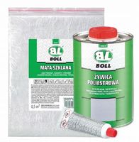 BOLL żywica zestaw naprawczy do łodzi 1kg + mata 150 g