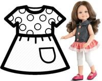 PAOLA REINA Ubranko dla lalek 32 cm 54859