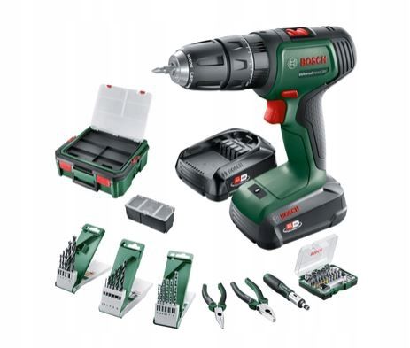 Wiertarka udarowa Bosch 18V Duży Zestaw 2,5Ah zdjęcie 8