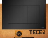 PRZYCISK PODWÓJNY SPŁUKUJĄCY DO STELAŻA PODTYNKOWEGO WC TECE NOW CZARNY MAT