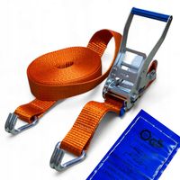 PAS TRANSPORTOWY 8M 50MM 5T pasy transportowe mocujące KOMPLET napinacz TUV