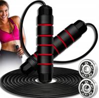 Skakanka z Łożyskami CROSSFIT FITNESS Bokserska do Ćwiczeń na Siłownię FIT