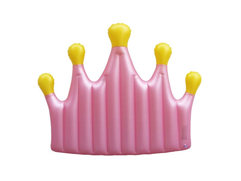 Materac dmuchany korona 145x195cm do pływania na wakacje plaże basen wodę zdjęcie 2