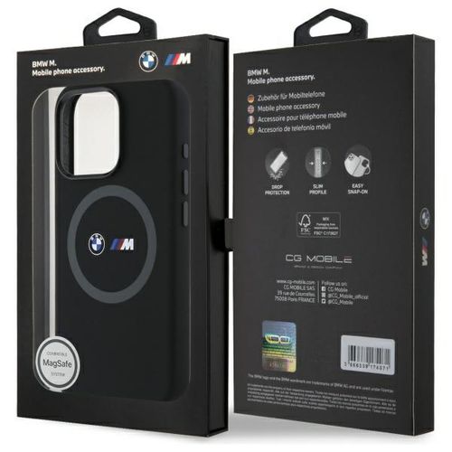 Etui BMW do iPhone 16 Pro Max 6.9"", Czarny MagSafe na Arena.pl