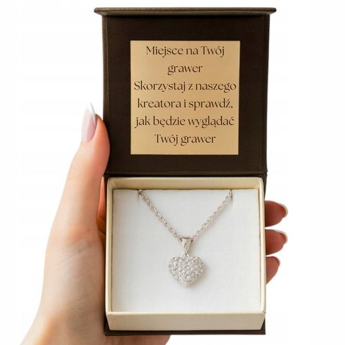 SREBRNY PEŁNY ŁAŃCUSZEK DAMSKI GUCCI Z KRZYŻYKIEM PR. 925 + GRAWER GRATIS na Arena.pl