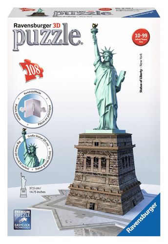 Ravensburger STATUA WOLNOSCI 3D 108 el. na Arena.pl