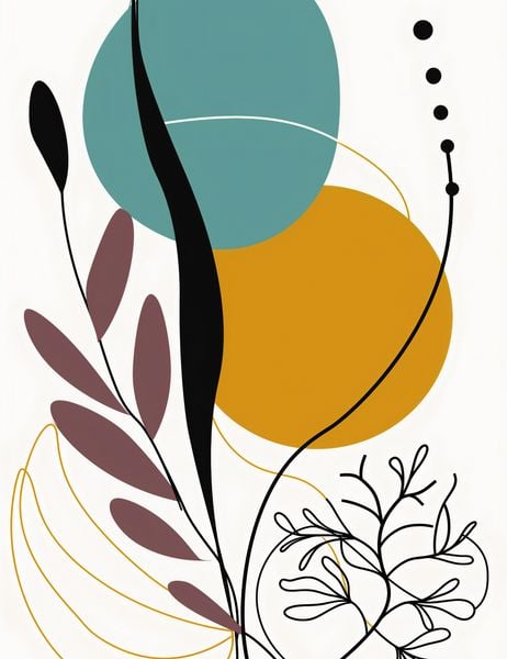 Plakat 50x65cm Akwarelowe Przebudzenie zdjęcie 1