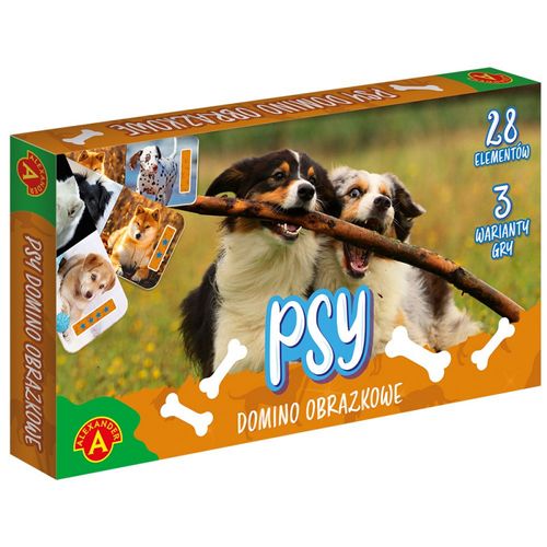 Gra Domino Obrazkowe. Psy na Arena.pl