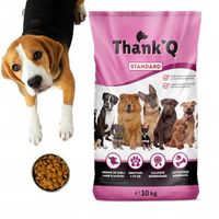 THANK'Q Pełnoporcjowa karma dla psa o smaku jagnięciny z witaminami 10 kg