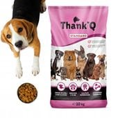 THANK'Q Pełnoporcjowa karma dla psa o smaku jagnięciny z witaminami 10 kg
