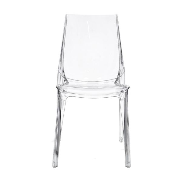 Krzesło Vanity transparentne z tworzywa zdjęcie 4