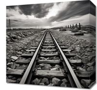 Obraz 40x40cm Podróż w Nieznane