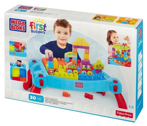 MEGA BLOKS STOLIK Z KLOCKAMI NIEBIESKI na Arena.pl