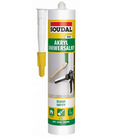 AKRYL UNIWERSALNY USZCZELNIACZ BIAŁY SOUDAL 280 ml