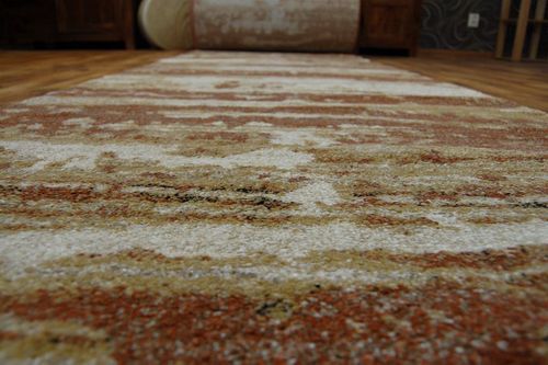 Chodnik SHADOW 9368 gold / rust 80 cm na Arena.pl