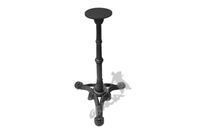 NOGA STOŁU C06 -  STANDARDOWA Z TALERZEM TRZY NÓŻKI ŻELIWNA PODSTAWA