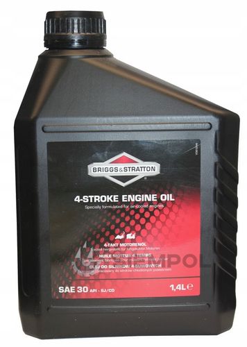 ZESTAW SERWISOWY BRIGGS&STRATTON OLEJ DO KOSIARKI 4-SUW SAE30 1,4L + FILTRY na Arena.pl