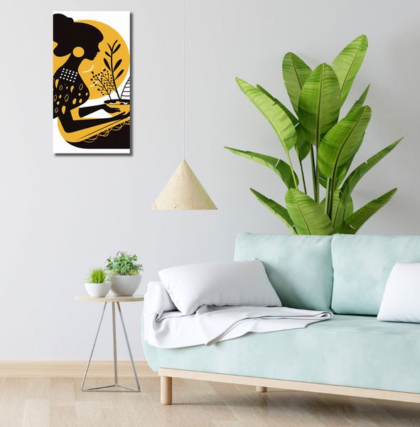 Obraz 30x60cm Kobieta i Natura zdjęcie 2