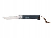 Opinel Nóż Colorama 08 Dark Brown + rzemień