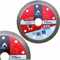 Tarcza diamentowa 115mm do gresu płytek ceramiki cięcie 22,23