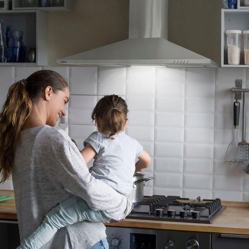 Okap ścienny Ciarra CBCS9201 90 cm Okap kuchenny 370 m³/h Srebrny na Arena.pl