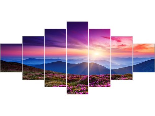 Obraz drukowany płótno 7 elementów 210x100 GRATIS na Arena.pl