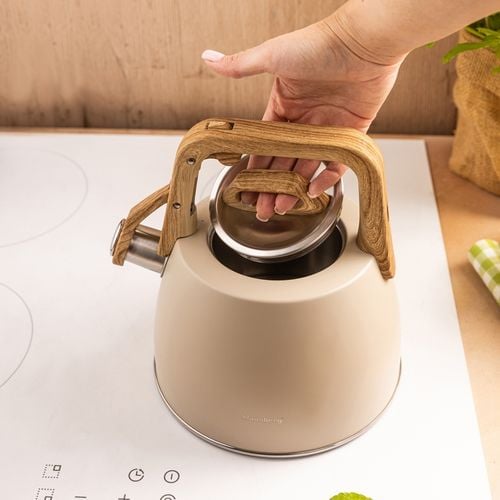 czajnik stalowy z gwizdkiem 2,5l klausberg kb-7917 na Arena.pl