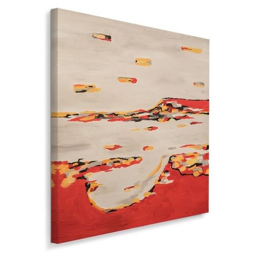 Obraz na płótnie - Canvas, Kompozycja abstrakcyjna 80x80 na Arena.pl