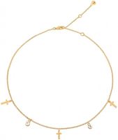 Celebrytka z krzyżami (C14741AU)