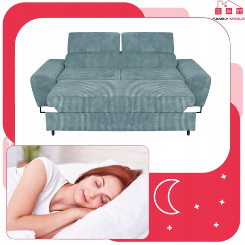 Zestaw mebli wypoczynkowych Savio Sofa 2os fotele j. zieleń na Arena.pl