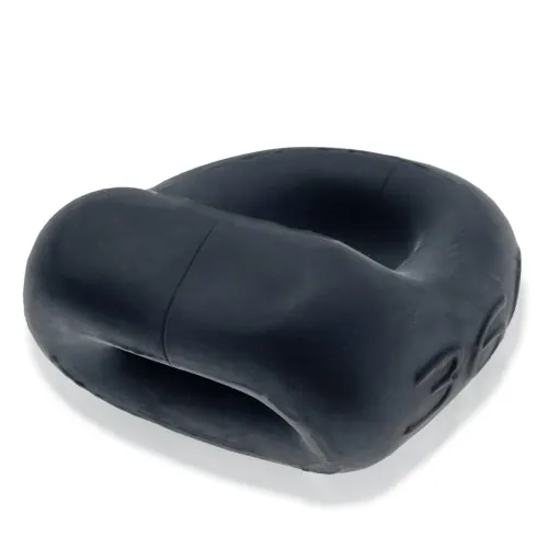 oxballs 360 night edition - pierścień intymny z silikonu, czarny na Arena.pl