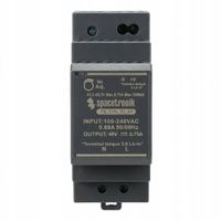 Zasilacz na szynę DIN TS-35 30W 48V 0.75A Spacetronik do rozdzielnicy