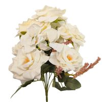 Bukiet róż x9 kremowy FK14-12