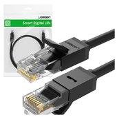 Płaski kabel sieciowy UGREEN  NW102 Ethernet RJ45, Cat.6, UTP, 5m (czarny)