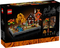 11372 - lego icons - jesienny ogród z chatką