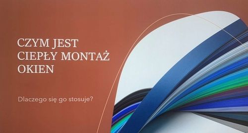 Taśma ciepły montaż zew.do okien już zamontowanych na Arena.pl