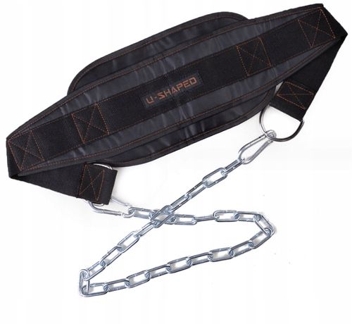 PAS OBCIĄŻENIOWY KULTURYSTYCZNY - DIP BELT na Arena.pl