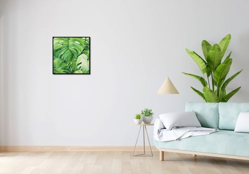Plakat 50x50cm Tajemnice Liści na Arena.pl