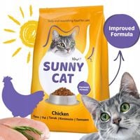 Sunny Cat sucha karma dla kotów Z KURCZAKIEM 10 kg
