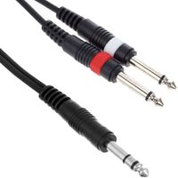 Kabel przewód audio sygnałowy Jack 6,3 mm stereo 1 m the sssnake YPP2010