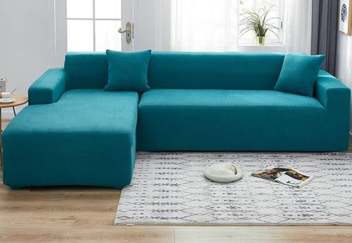 POKROWIEC NA NAROŻNIK KANAPĘ SOFĘ ŻAKARD JODEŁKA na Arena.pl