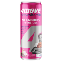 4Move Active Vitamin gazowany napój o smaku winogrono-dragonfruit 330 ml