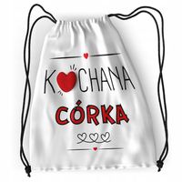 Plecak Dla Córki Sportowy Szkolny Worek Torba Z Nadrukiem Ze Zdjęciem