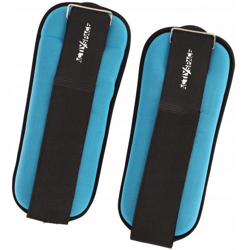 OBCIĄŻNIKI NA RĘCE NOGI NADGARSTKI CIĘŻARKI DO ĆWICZENIA RZEP 2X1 KG ZESTAW na Arena.pl