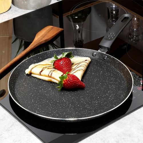 Patelnia do naleśników granitowa BASIC LINE 28 cm na Arena.pl