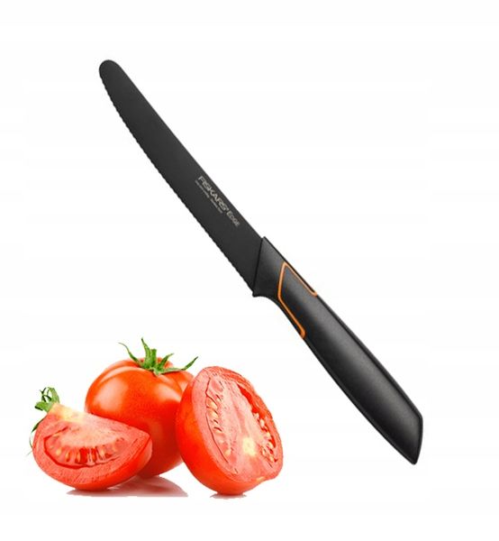 FISKARS EDGE NÓŻ DO POMIDORÓW 13CM STAL NIERDZEWNA zdjęcie 1