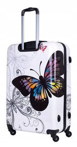 WALIZKA DUZA PODRÓŻNA KÓŁKA BAGIA 15 WZORÓW XXL na Arena.pl