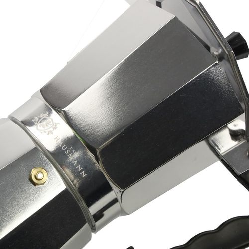 KAWIARKA ALUMINIOWA 450 ml 9 filiżanek SREBRNA DO KAWY + GRATIS na Arena.pl