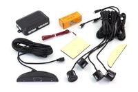 CZUJNIK PARKOWANIA 4-PUNKTOWY LCD + AUDIO CZARNY