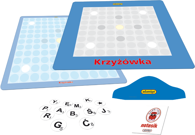 ADAMIGO 5482 KRZYZOWKA - gra slowna zdjęcie 2